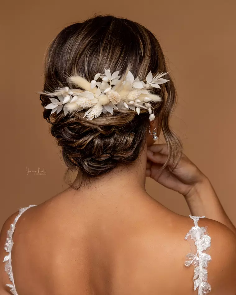 Haarschmuck Trockenblumen 1