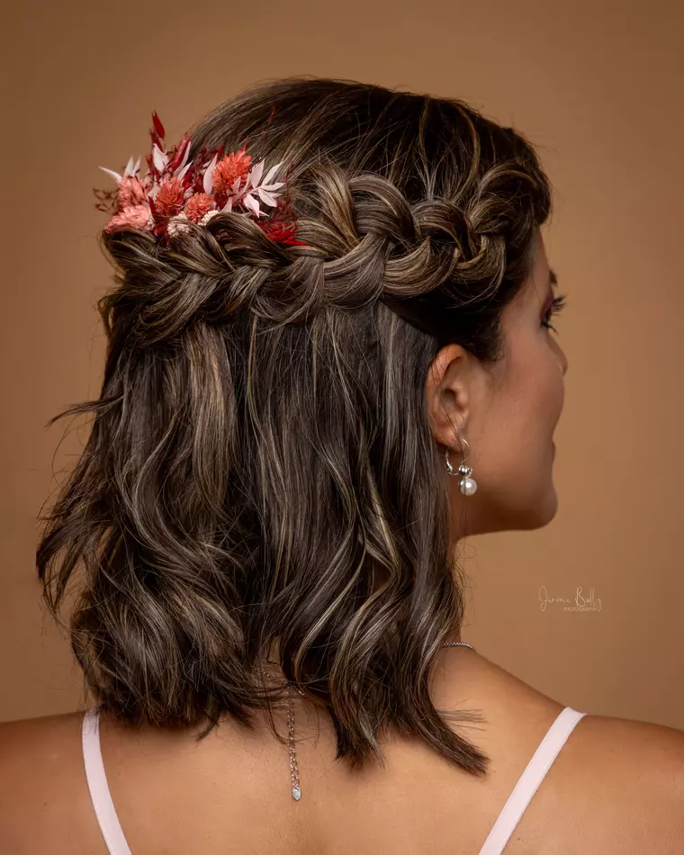 Haarschmuck Trockenblumen 2